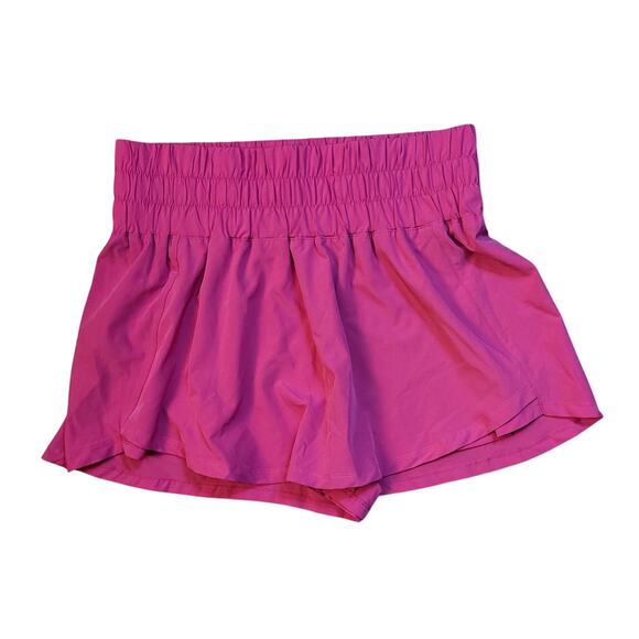 Vanilla Star Women's Shorts Size Large Pink Pull-On Elastic Waist - Picture 1 of 8